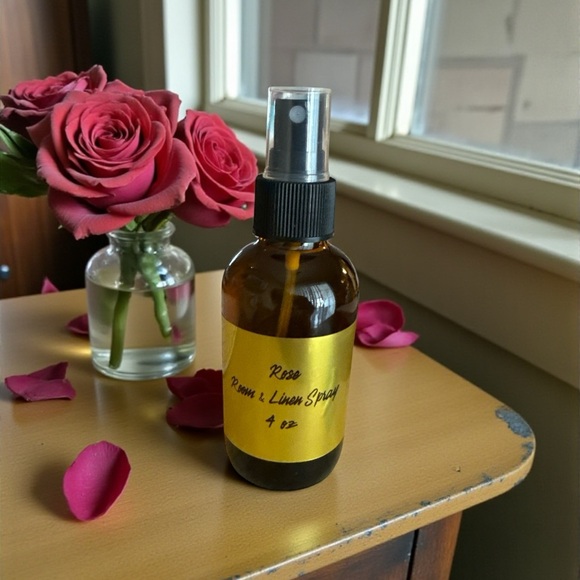 Rose Room & Linen Spray – 4 oz | Fresh Floral Home Fragrance - Picture 2 of 3